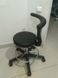 Стільчик для майстра зі спинкою + підставка для ніг ZD 2108