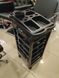 Перукарня візок для перукаря чорна M3010-А перукарський помічник тролес для салону краси