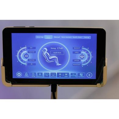 Кресло массажное LX100 Luxury Black массажное кресло с подогревом для роста до 200 кг